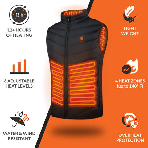 Men's Thermion Pro – Adjustable Heated Vest
