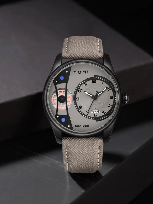 Tomi FaceGear Men’s Watch – Elegance Edition