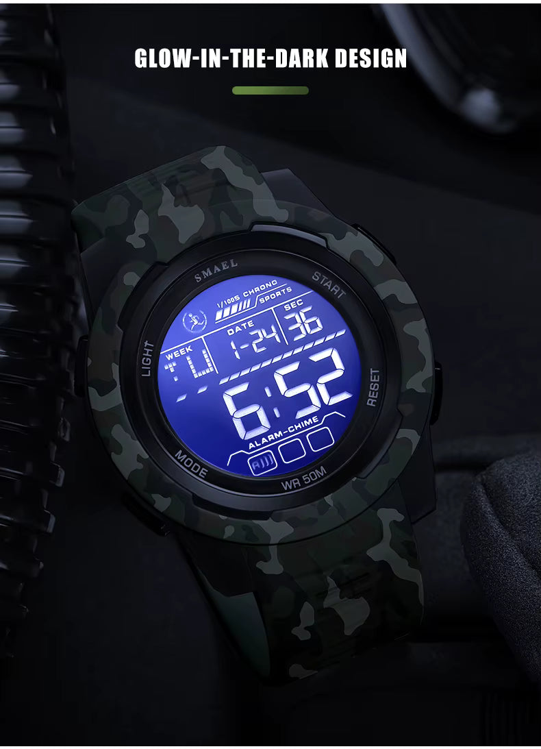 Camo Recon Military Watch