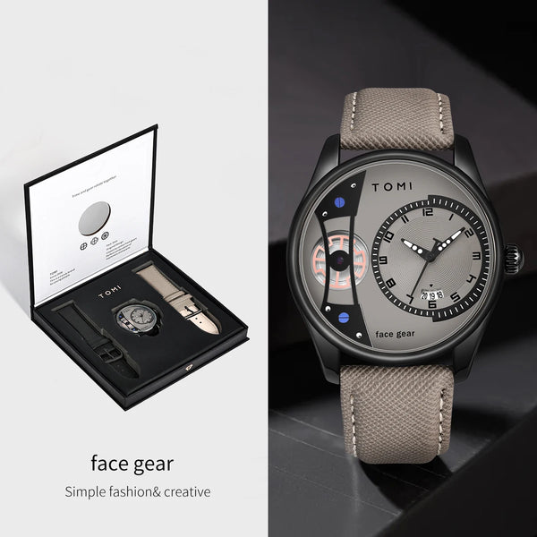 Tomi FaceGear Men’s Watch – Elegance Edition