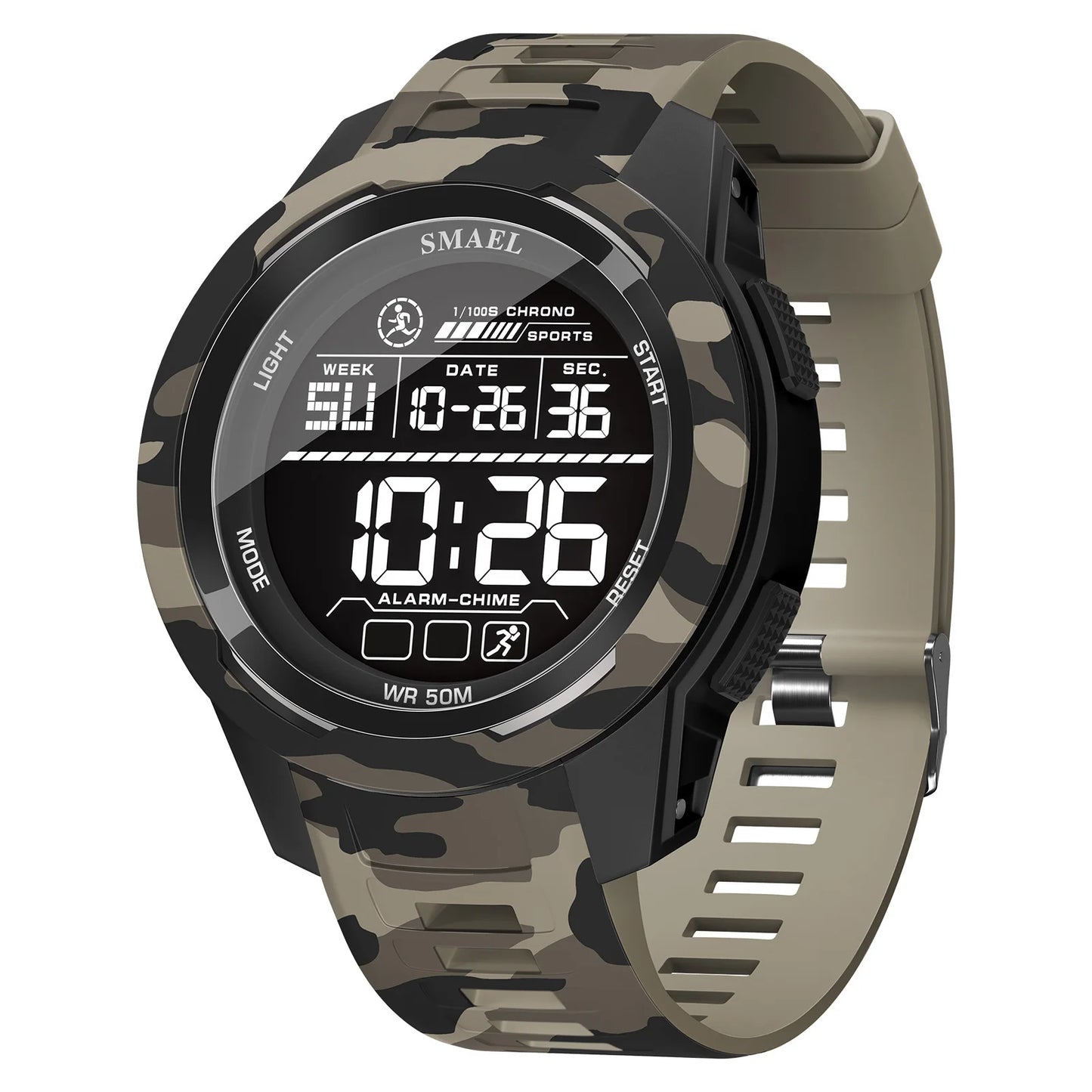 Camo Recon Military Watch