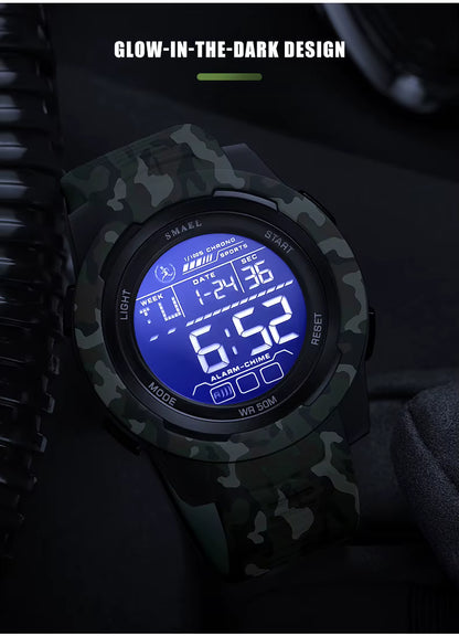 Camo Recon Military Watch
