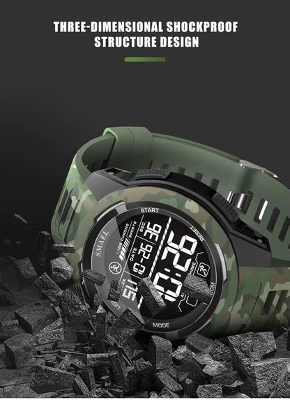 Camo Recon Military Watch