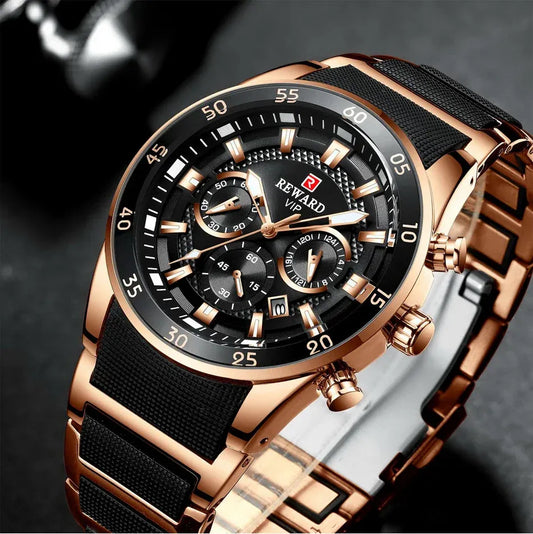 Chronos VIP – Men’s Luxury Chronograph Watch – Limited Edition + Exclusive Gift